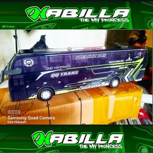 Miniatur Bus Bis Qq Trans Nabila jetbus 5