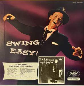 [ แผ่นเสียง Vinyl LP ] Artist : Frank Sinatra  Album : Swing Easy! And Songs For Young Lovers Cover : NM Disc : NM Manufactured : Japan Released :  1981 Price : 1150
