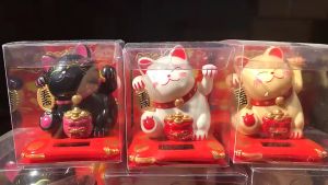 Zhaozhao แมวกวักนำโชค แมวนำโชค ร้านค้า เสริมฮวงจุ้ยแมวกวัก