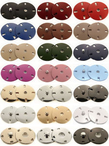 กระดุมเสื้อโค้ทโลหะคุณภาพสูงขนาดใหญ่สำหรับผู้หญิง กระดุมซ่อน กระดุมขนสัตว์ กระดุมเสื้อแจ็คเก็ต กระดุมซ่อน สไตล์ย้อนยุค