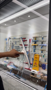 Window Squegee / Pembersih Kaca Telescopic Stik