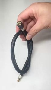 Ống bơm lốp xe máy/ô tô/ xe đạp Dây bơm hơi nối dài chống gập Vòi bơm hơi chân ren 6mm 8mm 10mm