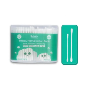 bean Family Value Pack (Scooper + Spiral + Round) Cotton buds 900 Tips