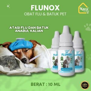 Flunox Obat Batuk Pilek Kucing Obat Flu Bersin Batuk Hidung Tersumbat Obat Bapil Kucing Anjing Venox