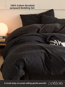 Kiss Dear | Thick and Warm Luxurious Feeling Cotton Bed Set