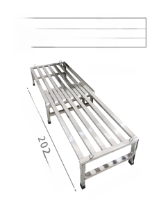 Stainless Steel Kids Telescopic Bed Patchwork Bed Small Protective Pull-out Multi-Function Bed Odorless Environmental-Friendly Single Bed Bed with Rollers