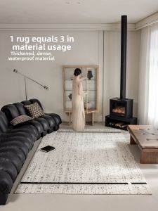 GUZHEN | Luxury Vintage French Style Antibacterial Waterproof Carpet
