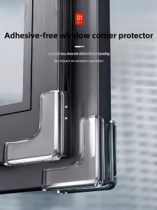 WEIKAMAYI | Anti-collision Straight Angle Silicone Corner Protector for Aluminum Windows