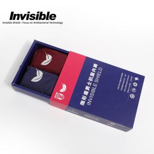 Moisture-wicking Quick-dry Breathable Anti-bacterial Invisible Seamless Mens Boxer Briefs
