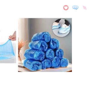 10-90PCS Plastic Disposable Shoe Covers Cleaning Overshoes Outdoor Rainy Day Carpet Cleaning Shoe Cover Waterproof Shoe Covers