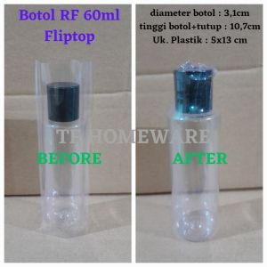 Plastik Segel Botol RF 60ml 100ml isi 100pcs shrink wrap