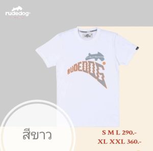 Rudedog เสื้อยืดคอกลมแขนสั้น รุ่น WAVYDOG แท้ 100%