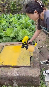 Reaim 800ML Electric Spray Gun 400Watt - Mesin Semprot Cat Listrik Alat Semprotan Cat Elektrik (Ryu Series) Tidak Cocok untuk Minyak