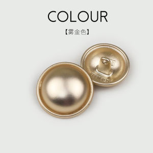 Classic Retro Mushroom Shaped Metal Button Bevelled Edge Convex Head Versatile Top Coat Jacket Waistcoat Button DHH F5-C-4550