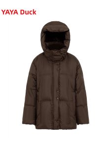 YAYA | Short Quilted Down Jacket Warm