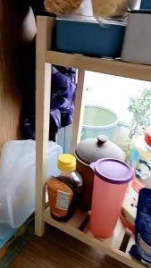 Meja dapur serbaguna ukuran PxLxT 50x17x50 cm