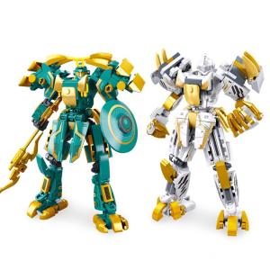 Sluban | Shan Hai Jing Themed Transformers Rujia and Baihu Childrens Building Toy