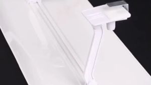 60cm Talang AC Cassette Pelat Pemandu Udara Khusus Untuk AC Sentral Reflektor AC Hembusan Anti Langsung Dengan Pemandu Udara Yang Dapat Disesuaikan Dengan Sayap Ganda Kapas Tahan Air Gratis