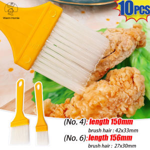 10pcs Barbecue Brush High-temperature Resistant Oil Brush Household Food Baking and Cooking Tools