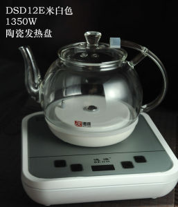 DeYuan Intelligent Automatic Water Boiler Glass Tea Pot Bottom Heating Self-Filling Tea Brewing Kettle Home Use Electric