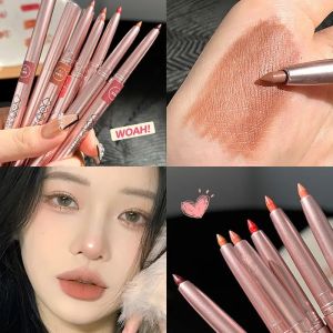 Rotating Lipliner Pencil Smooth Waterproof Lasting Long Lipstick Women Lip Contour Lip liner Cosmetics Makeup