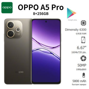 OPPO | 2026 new OPPO A5 pro Smartphone 6.67-inch Display 5800mAh Battery 50MP Camera Dual SIM Support