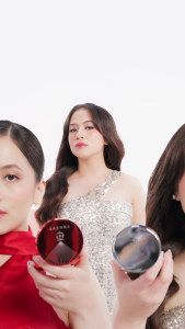 TRUEVE Radiant Hi-Cover Mesh Cushion - High Coverage Tahan Lama Minim Oksidasi Poreless Radiant Glow Finish Skincare Kulit Normal Kulit Kering Cover Blur (5X Ceramide + Snow Mushroom + Centella Asiatica)