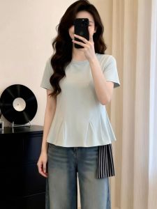 AIYITI | Stylish Shoulder Short Sleeve Slim Fit Womens Top