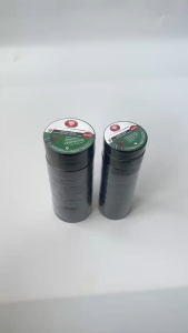 (แพ็ค 10 ม้วน) เทปพันสายไฟ8 mm หนา0.120 mm วัสดุไม่เป็นเชื้อไฟ ทนแรงดันไฟได้ดี