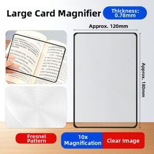 Portable Reading Exploration Magnifying Glass 10x Handheld