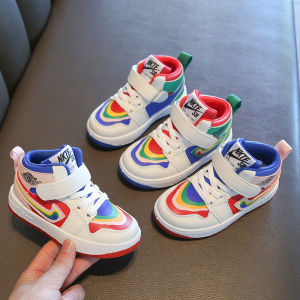 Sepatu Anak Import COLOURFULL SNEAKER Sepatu Sneaker Anak Cowok dan Cewek Size 21-32