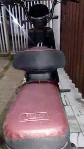 Sarung jok Sepeda Listrik / Bungkus jok sadel sepeda electrik