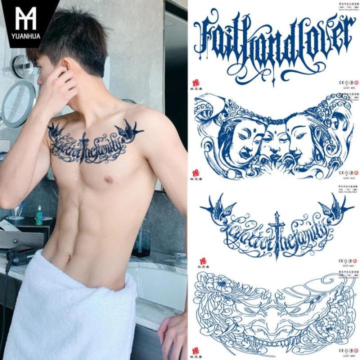 ⭐️⭐️ [Ready Stock] Pectin Tattoo Sticker 28x15cm 果胶纹身 Tatu Pektin ...