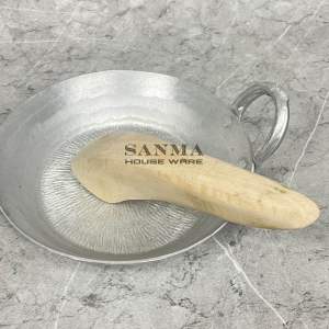 Cobek Kuping Alumunium Geratis Ulekan 20 cm