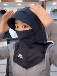 MATEYOYO หมวกกันแดดกลางแจ้งกันแดดกลางแจ้งหมวกกันแดดฤดูร้อนหมวกปีนเขาหมวกกันแดดแห้งเร็วหมวกกันแดดระบายอากาศได้ดีหมวกป้องกันแสงอาทิตย์ผู้หญิงหมวกกันแดด UPF 50 + หมวกปีนเขาเขาซันแฮท