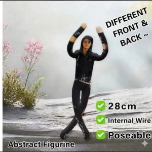 Bandai | *Michael Jackson Cosplay Prop Doll Plush Figure Abstract Joint Mobility Dolls Soft Stuffed Room Decoration Props Collection Gift