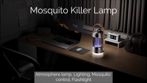 🔥SG Loal Stock🔥Premium 4 modes rechargeable Outdoor Indoor Mosquito Repellent Lamp Strong Flashlight Camping Moths Wasp