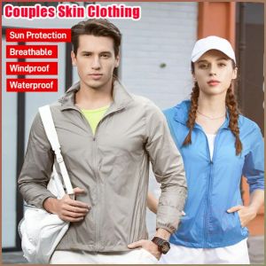 Sunscreen Skin Clothing Outdoor Sportswear Lightweight Sunscreen Jacket Atmosphere Visual Impact