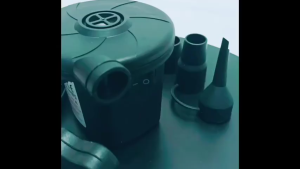 Electric inflatable pump Outdoor portable inflatable pump Electric mini swimming pool bed board