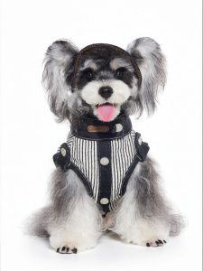 Mooki pet | Jeans Summer Vest with Leash Loop for Small Dogs