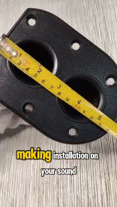 PMS9  1 PC  Vrx Speaker Pole Mount Double Hole Plunger Plastic