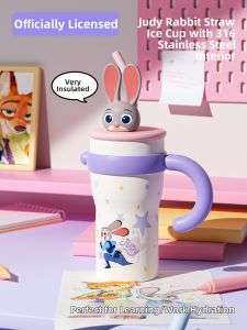 VRIUKNT | High-Aesthetic Thermos Insulated Straw Cup