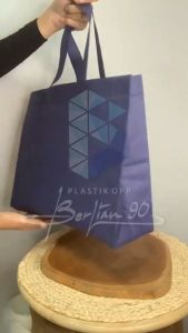 Goodie Bag Standing Handle 35x25x10 Tas Spunbond Lanscape Tas Kain/Goodie Bag Spound/Tas Ulang Taun Tahun Anak-Anak Murah