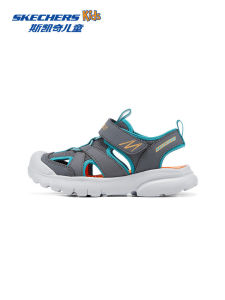 Skechers | Magic Tape Closed Toecap Sandals for Boys Breathable Slip-resistant Lightweight