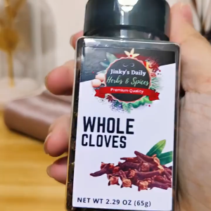 Whole Cloves 65g in Shaker Bottle by Jinkys Daily Herbs & Spices