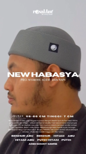 Peci Habasya Kopiah Songkok Peci Sholat Shalat Pria Cowok ROSAL