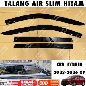 Talang Air Honda Crv Hybrid Turbo 2023 2024 2025 Side Visor Slim Hitam