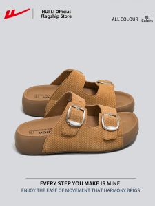 Warrior | Slip-on Retro Leisure Sandals Thick Anti-slip Sole
