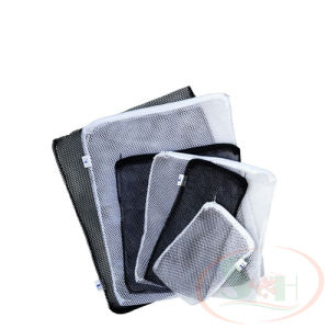 Túi lưới đựng vật liệu lọc nước bể cá tép khóa kéo media filter bag store