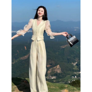 SHANGSHA | Stylish Chic Minimalist High-end Two-piece Set
